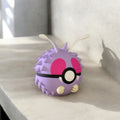 Pokemon Character Design- 3D Printed Pokeball- Venonat- Unique Display Collectible