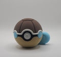 Pokemon Character Design 3D Printed Pokeball - Squirtle - Unique Display Collectible