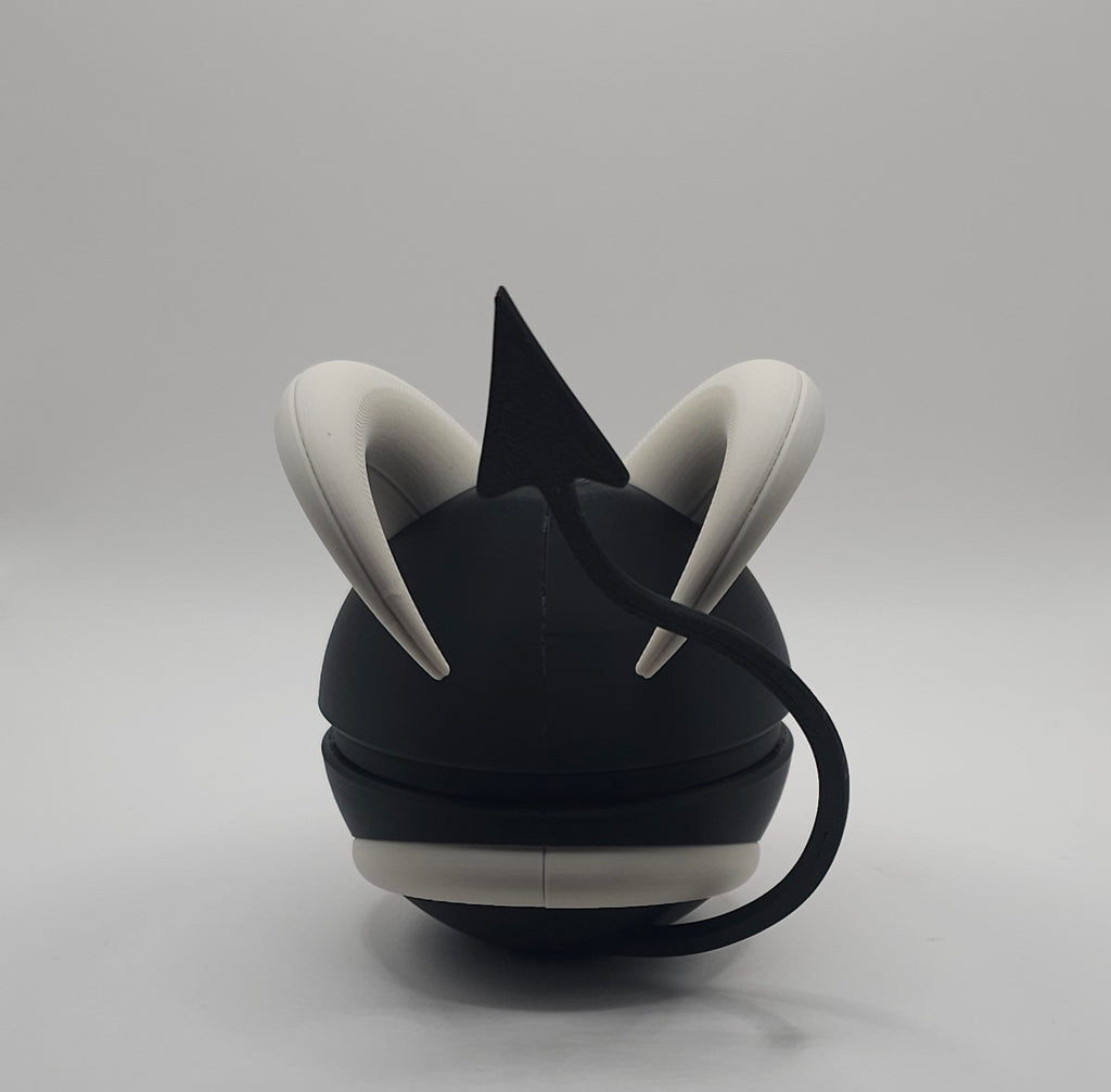 Pokemon Character Design- 3D Printed Pokeball- Houndoom- Unique Display Collectible
