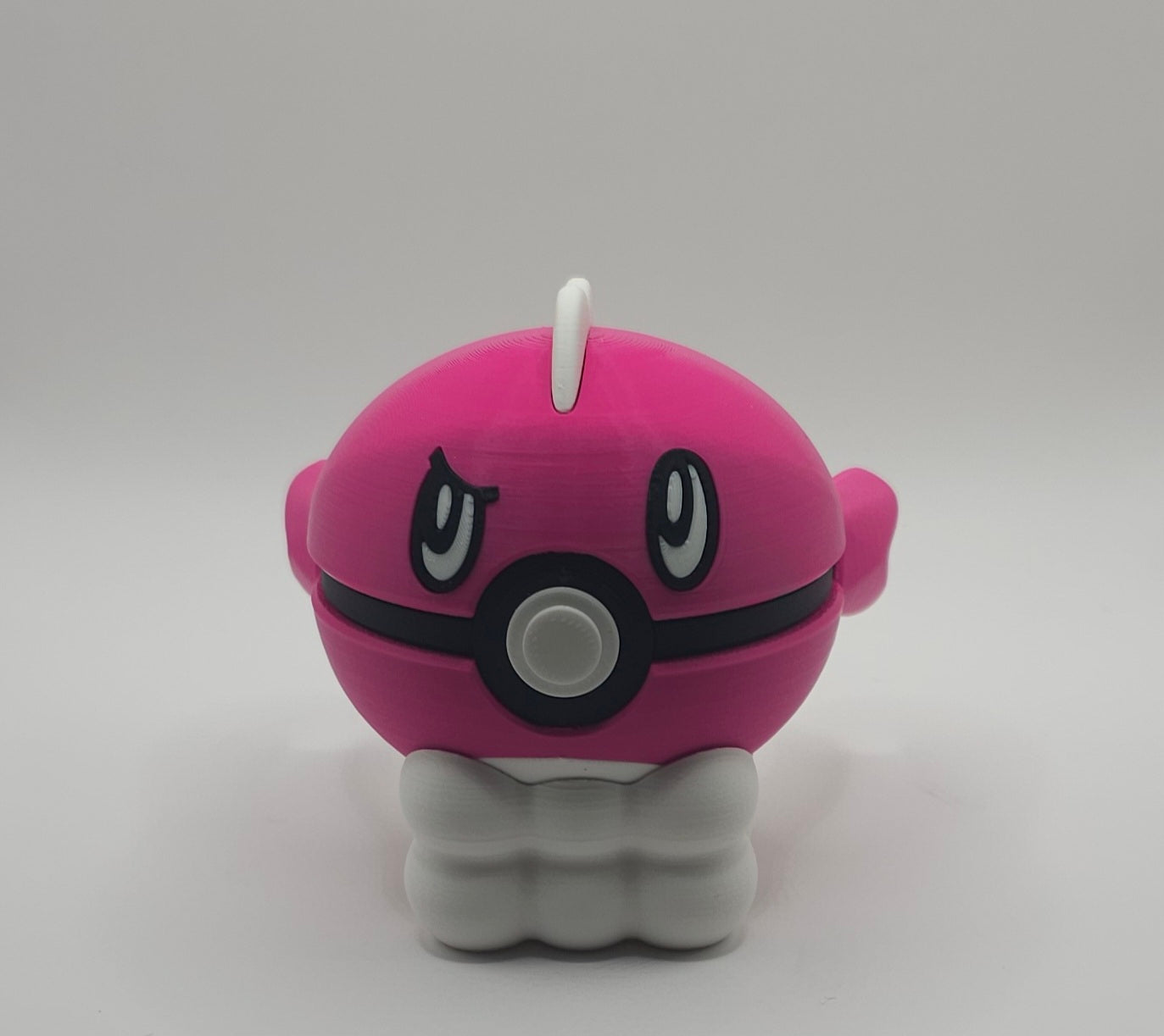 Pokemon Character Design- 3D Printed Pokeball- Tatsugiri- Unique Display Collectible