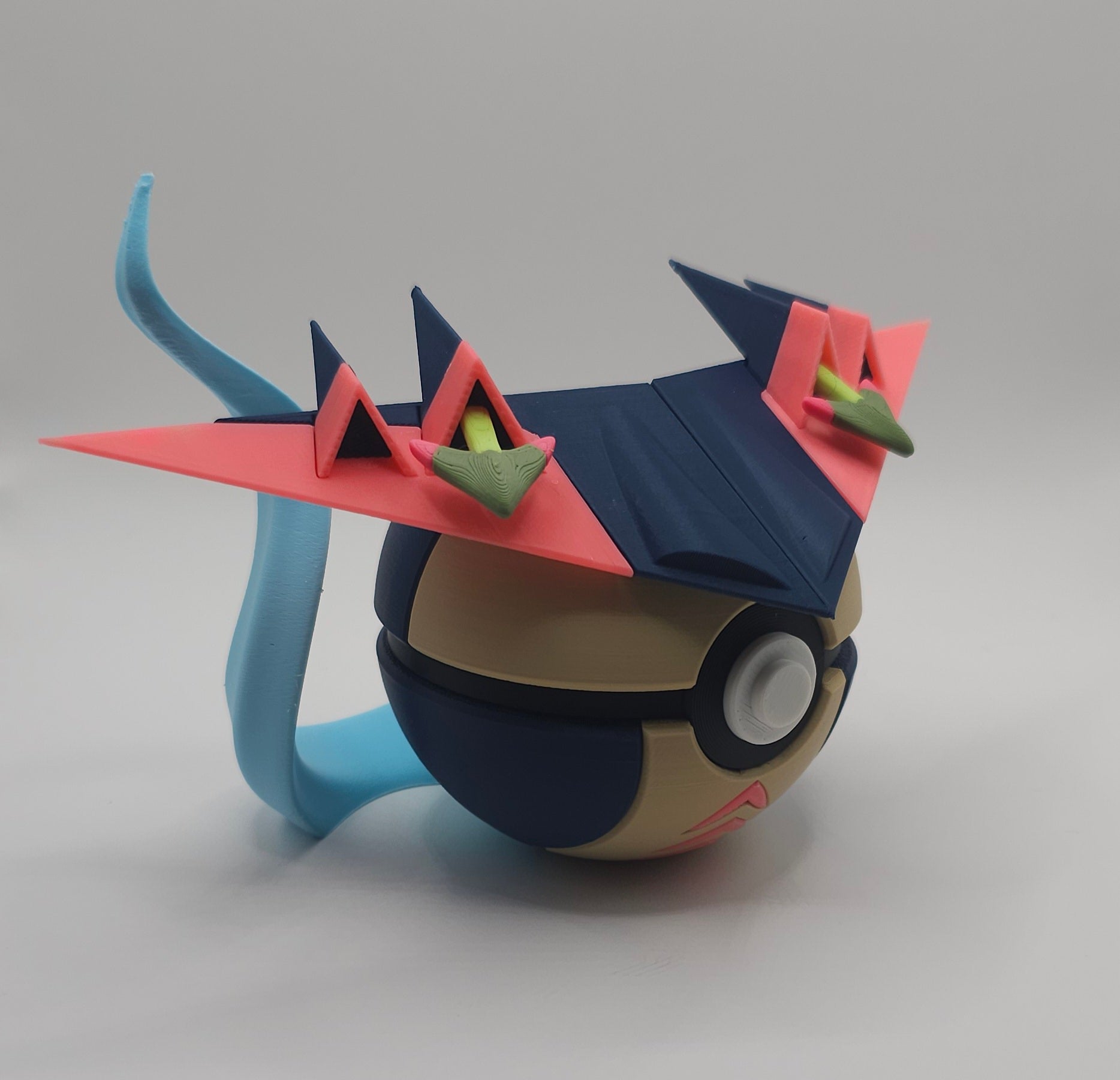 Pokemon Character Design 3D Printed Pokeball - Dragapult - Unique Display Collectible