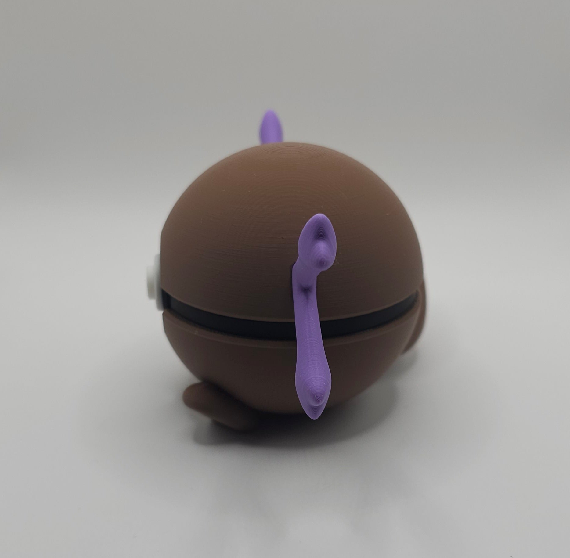 Pokemon Character Design- 3D Printed Pokeball- Paldean Wooper- Unique Display Collectible