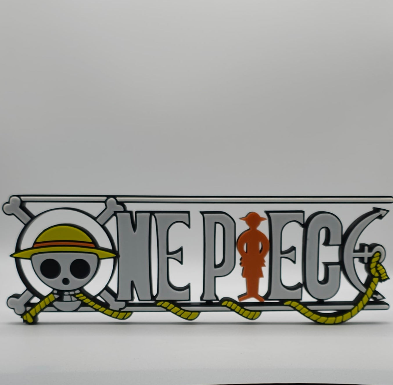 One Piece Inspired Freestanding Decor- 3D Printed- Unique Display Fan Art Collectible