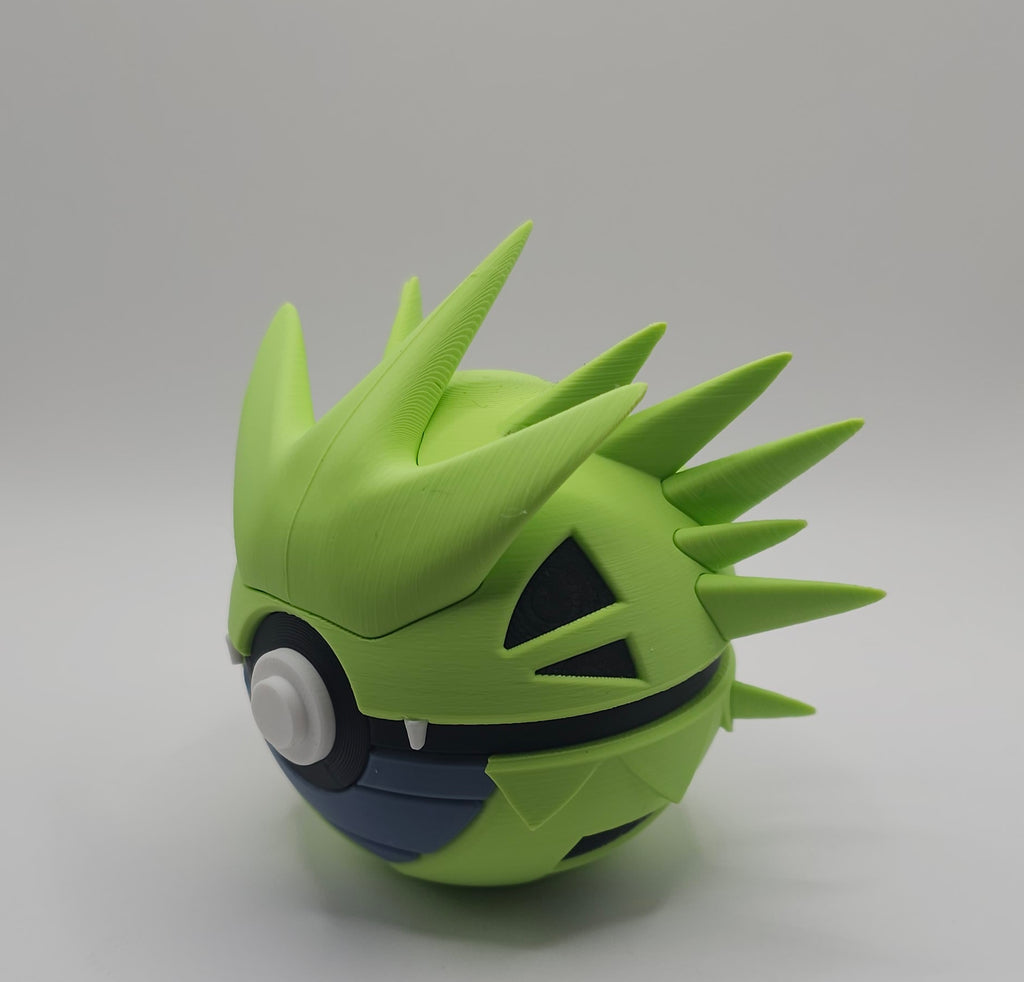 Pokemon Character Design - 3D Printed Pokeball - Tyranitar - Unique Display Collectible