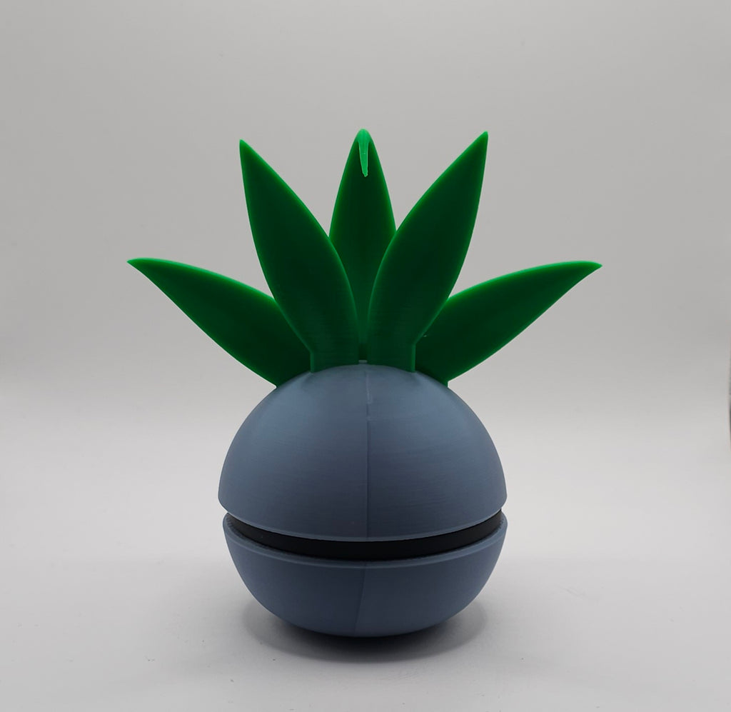 Pokemon Character Design 3D Printed Pokeball - Oddish - Unique Display Collectible