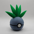 Pokemon Character Design 3D Printed Pokeball - Oddish - Unique Display Collectible