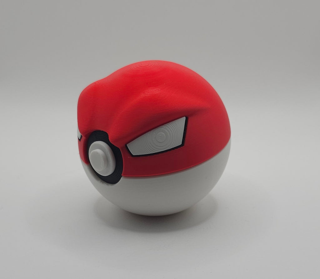 Pokemon Character Design - 3D Printed Pokeball - Voltorb - Unique Display Collectible