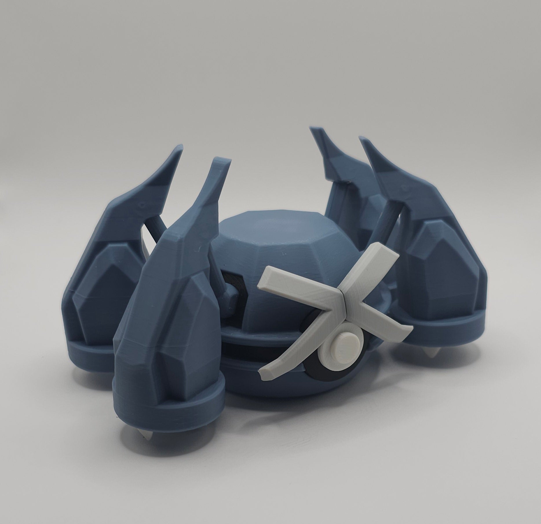 Pokemon Character Design 3D Printed Pokeball - Metagross - Unique Display Collectible