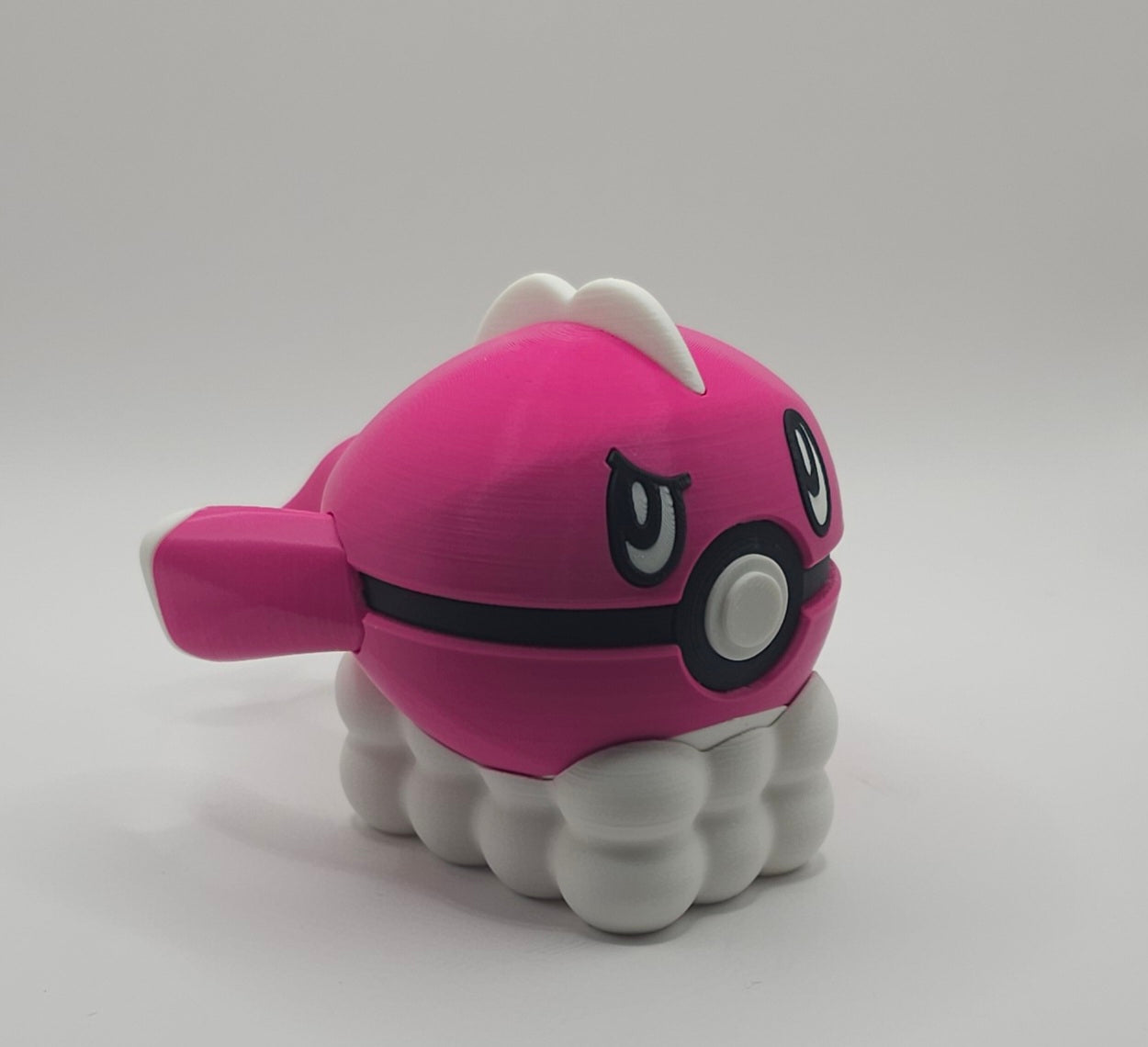 Pokemon Character Design- 3D Printed Pokeball- Tatsugiri- Unique Display Collectible