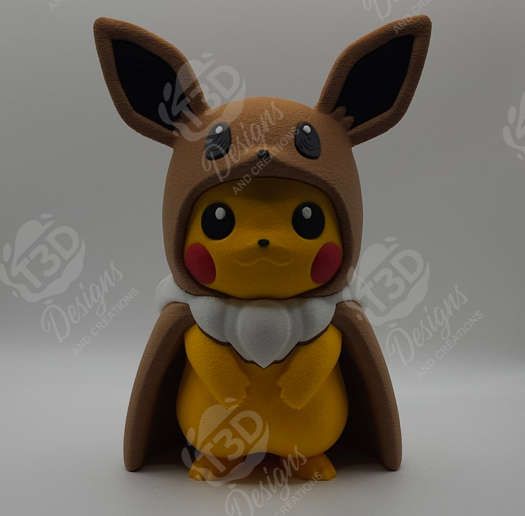 Pikachu Poncho Various Figures
