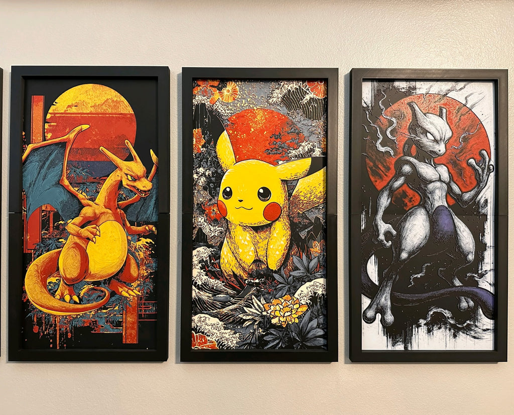 Pokemon Hueforge Wall Art