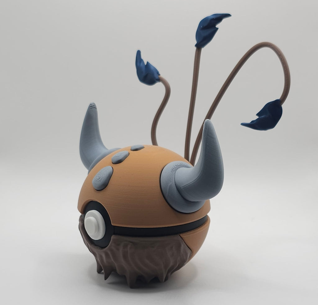 Pokemon Character Design - 3D Printed Pokeball - Tauros - Unique Display Collectible