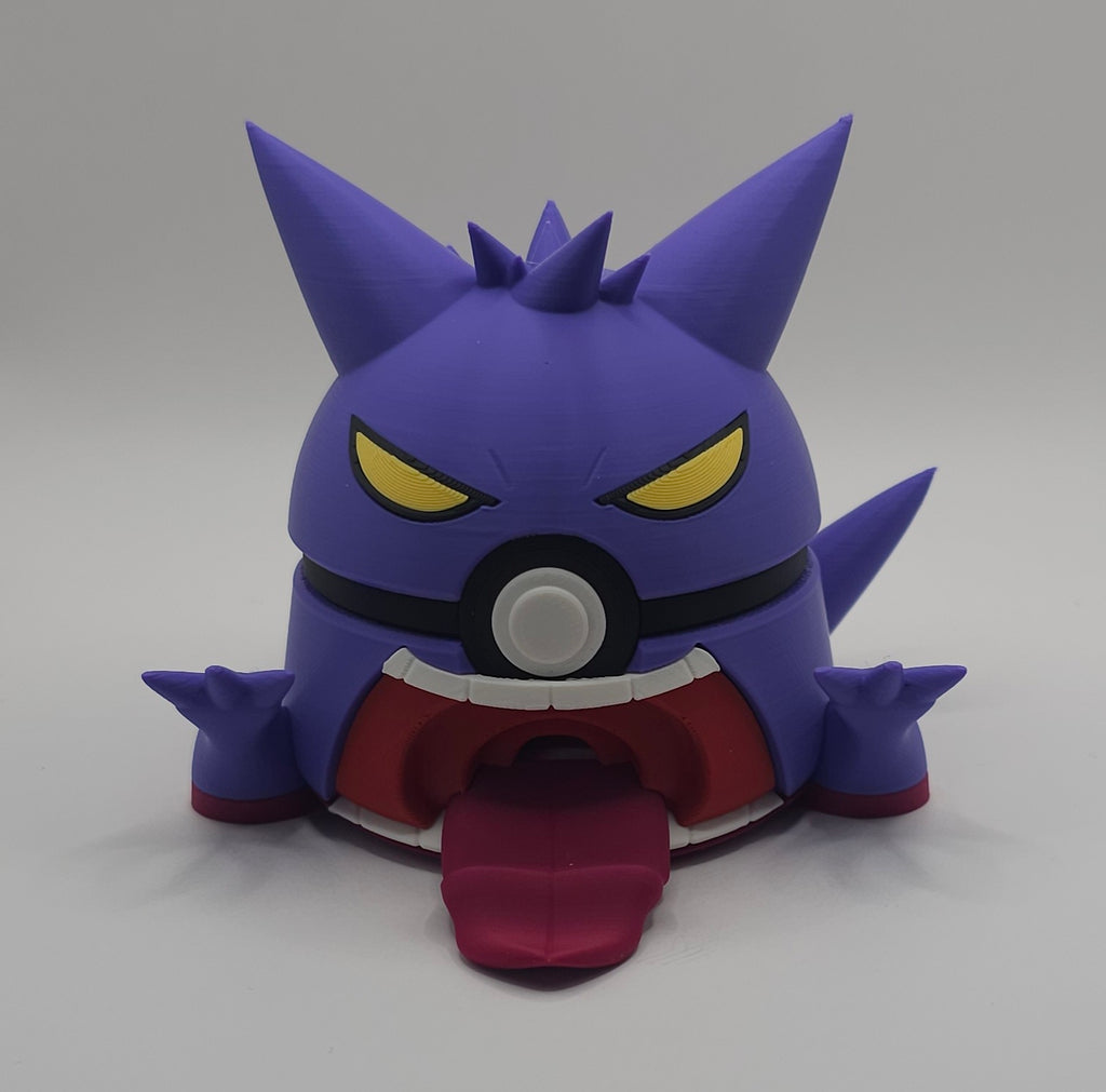 Gigantamax Gengar- Pokemon Character Design- 3D Printed Unique Display Collectible