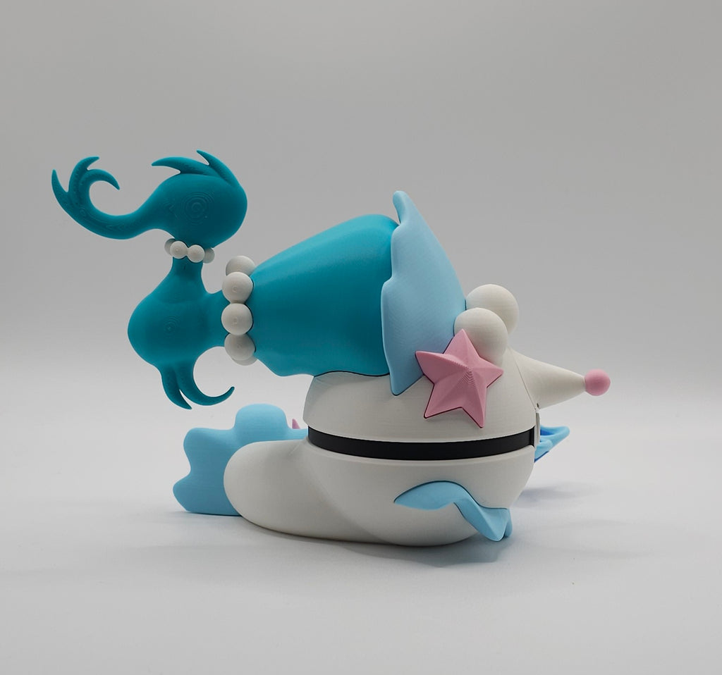 Pokemon Character Design- 3D Printed Pokeball- Primarina- Unique Display Collectible