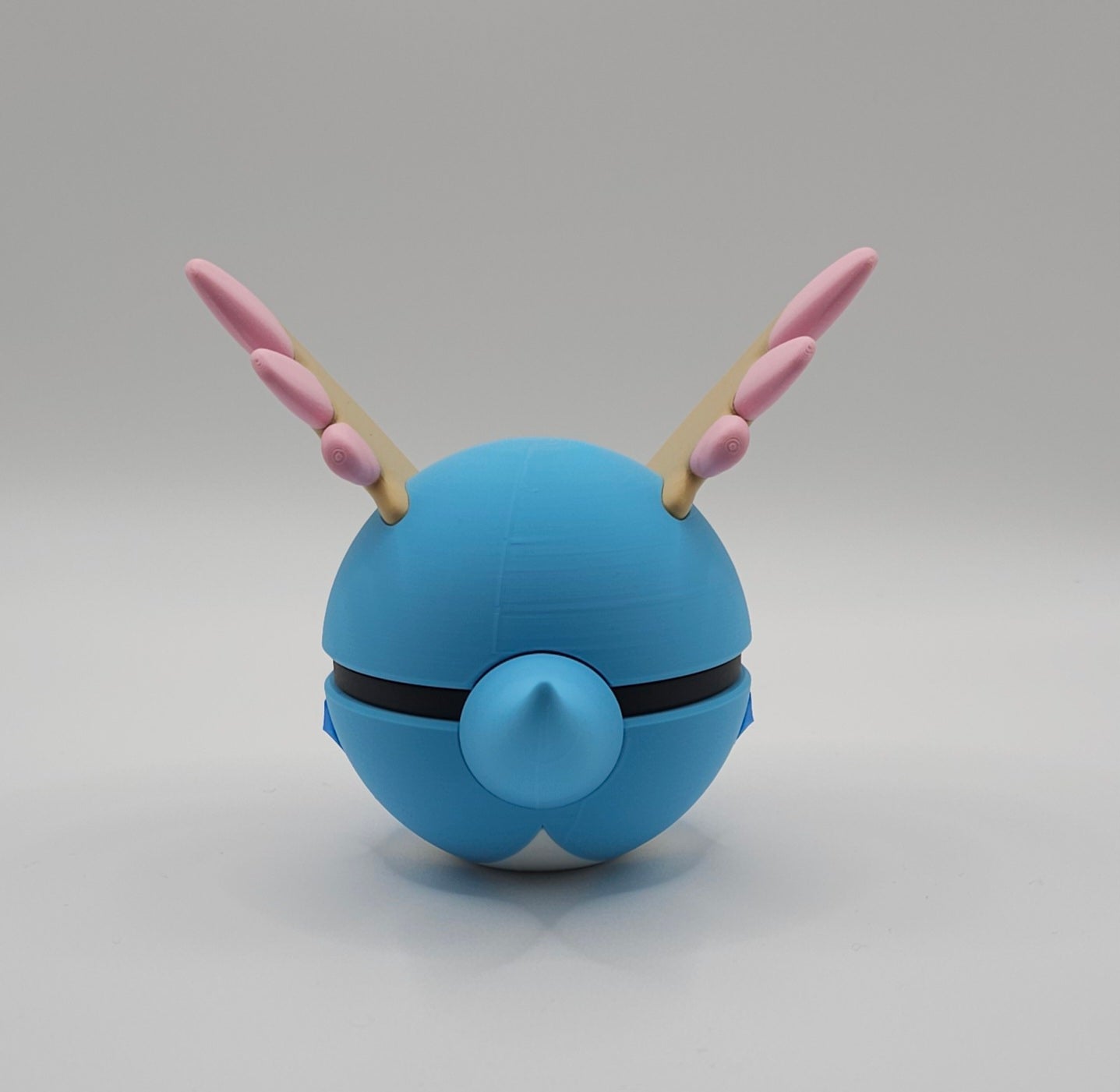 Pokemon Character Design- 3D Printed Pokeball- Amaura- Unique Display Collectible