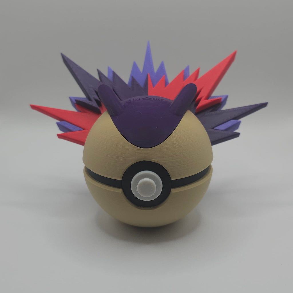 Pokemon Character Design- 3D Printed Pokeball- Typhlosion - Unique Display Collectible