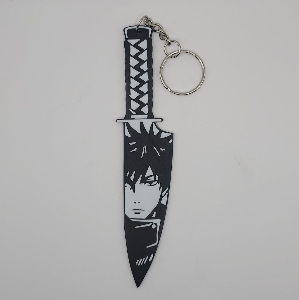 Jujutsu Kaisen Character Inspired- 3D Printed Dagger Keychain- Unique Fan Art Collectible
