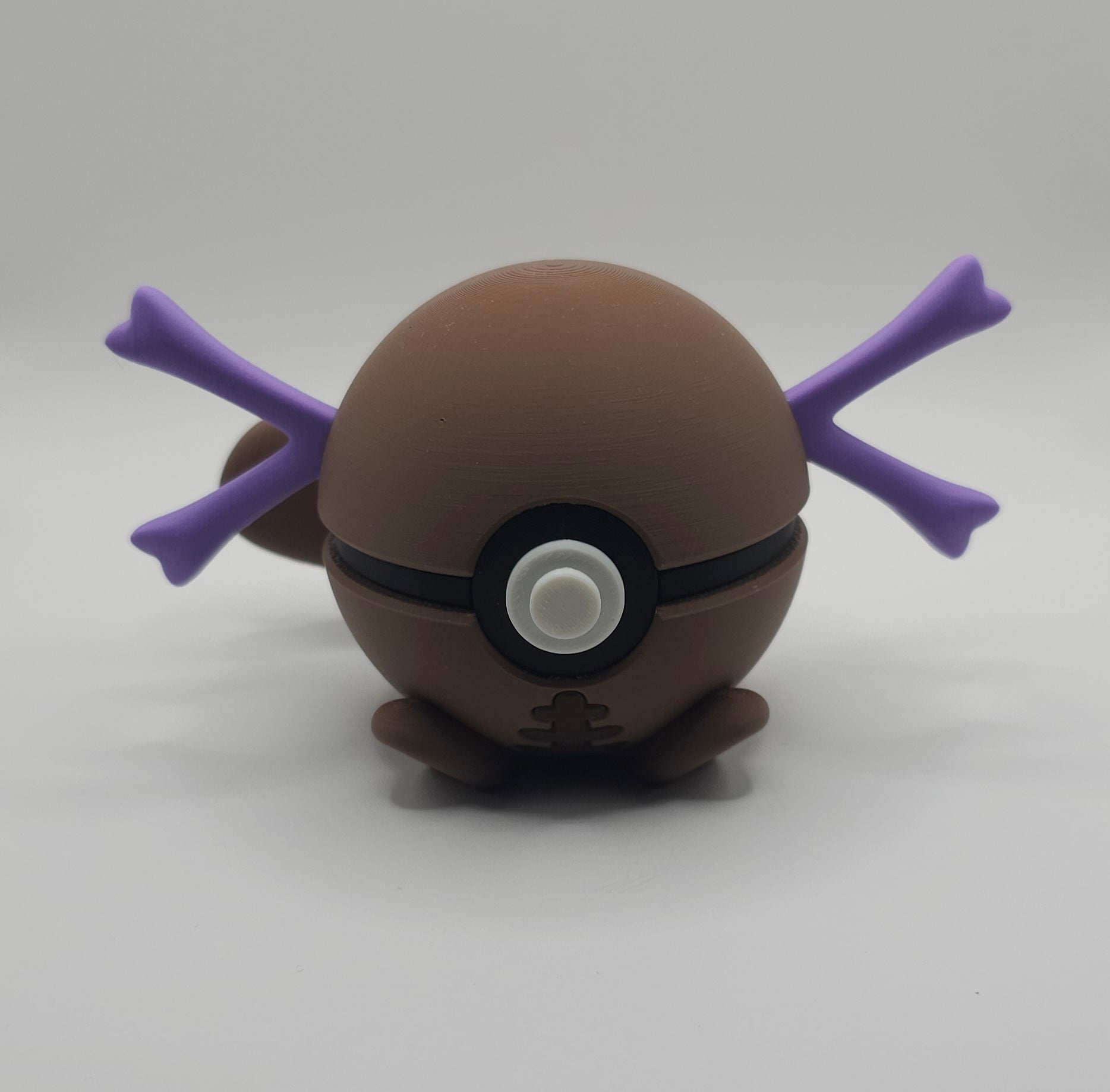 Pokemon Character Design- 3D Printed Pokeball- Paldean Wooper- Unique Display Collectible