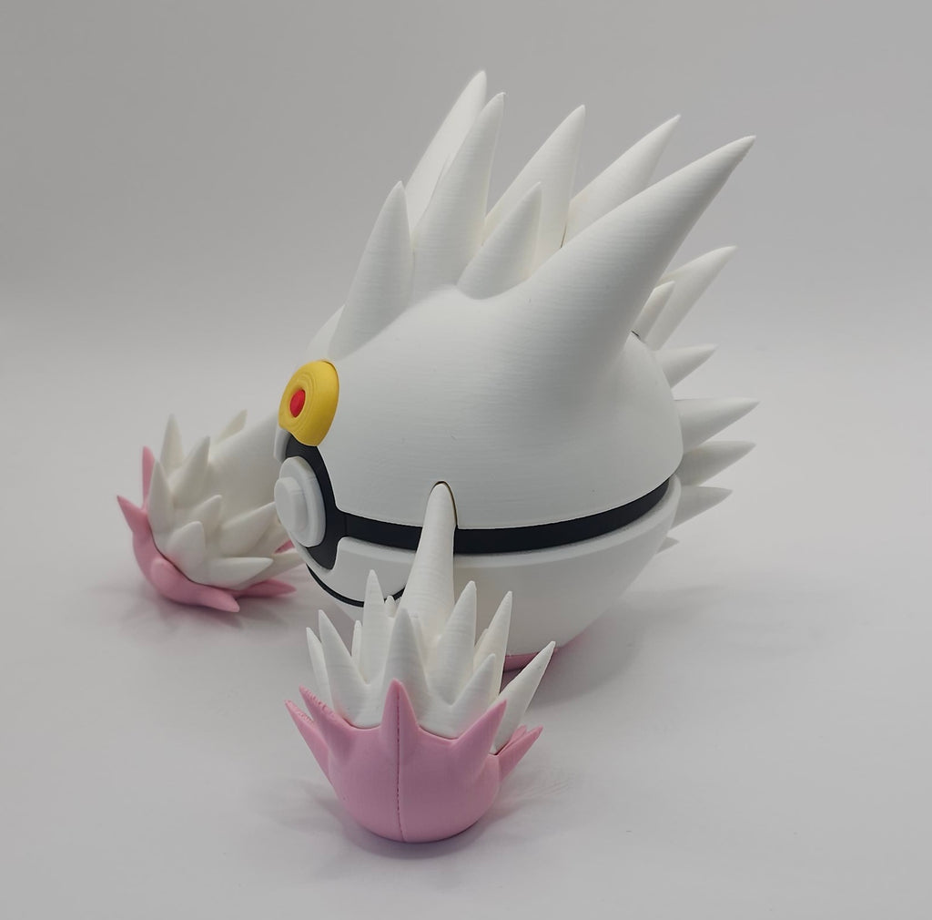 Pokemon Character Design- 3D Printed Pokeball- Mega Gengar - Unique Display Collectible