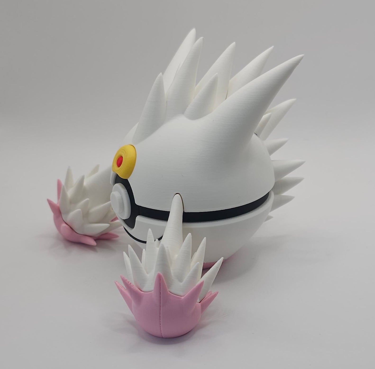 Pokemon Character Design- 3D Printed Pokeball- Mega Gengar - Unique Display Collectible