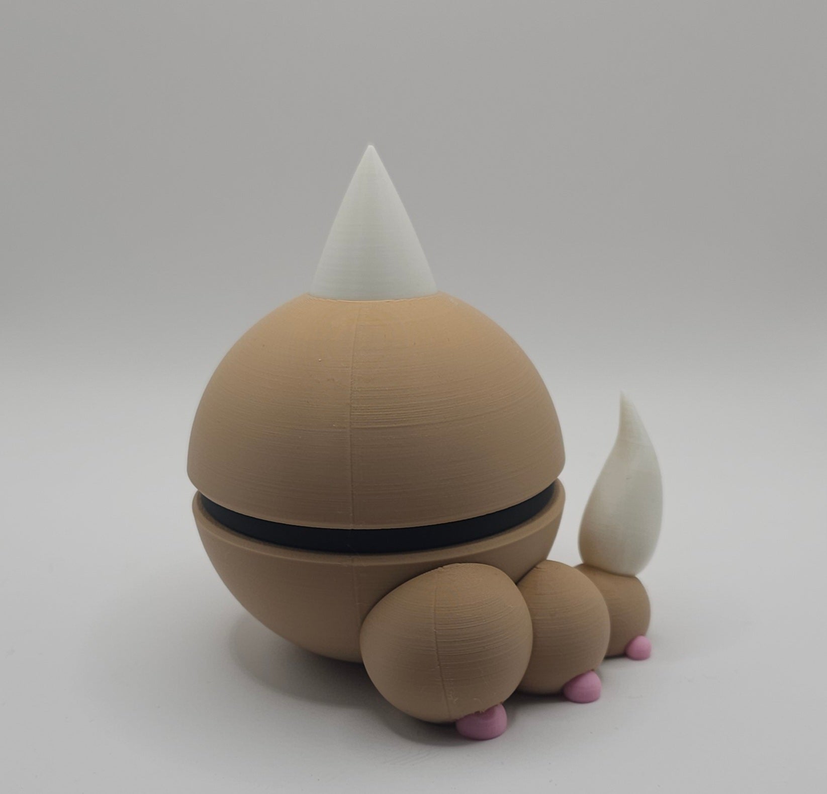 Pokemon Character Design - 3D Printed Pokeball - Weedle - Unique Display Collectible