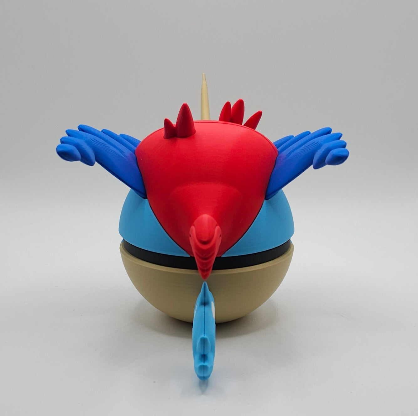 Pokemon Character Design- 3D Printed Pokeball- Keldeo- Unique Display Collectible