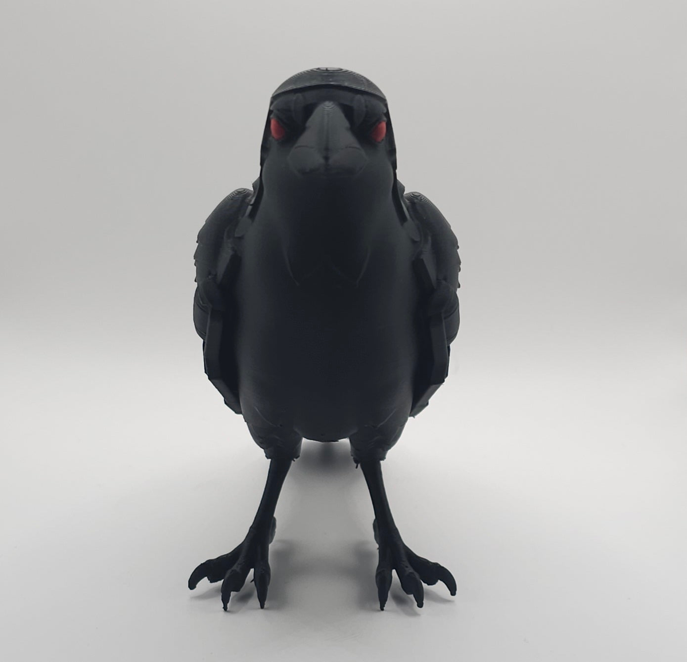 Mephisto Bird- 3D Printed Figure- Unique Display Collectible