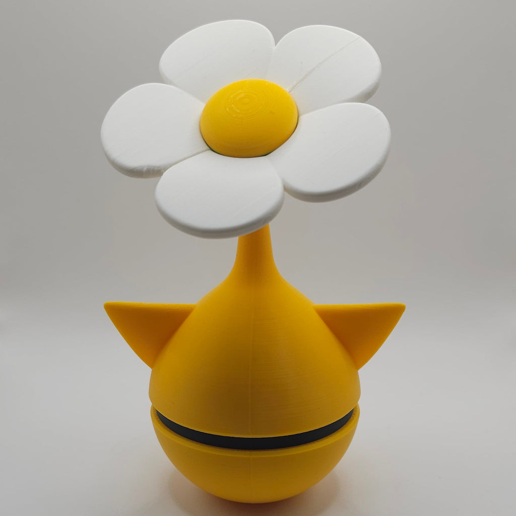 Pikmin Character Design- 3D Printed Display Ball- Unique Fan Art Collectible