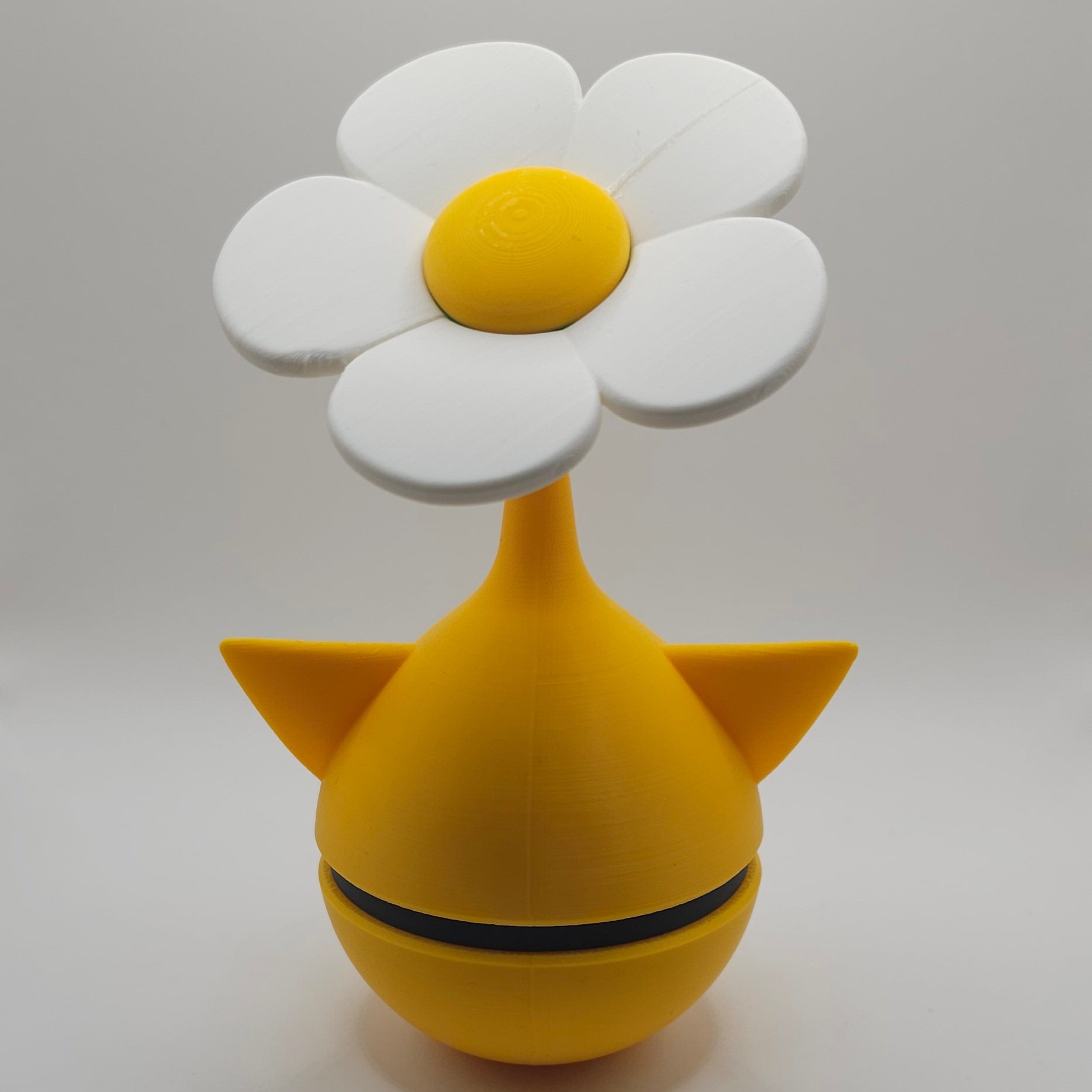 Pikmin Character Design- 3D Printed Display Ball- Unique Fan Art Collectible