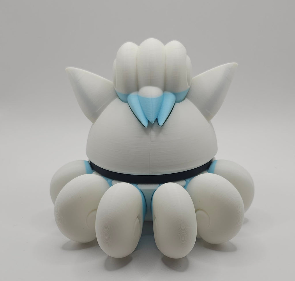 Pokemon Character Design 3D Printed Pokeball - Vulpix - Unique Display Collectible