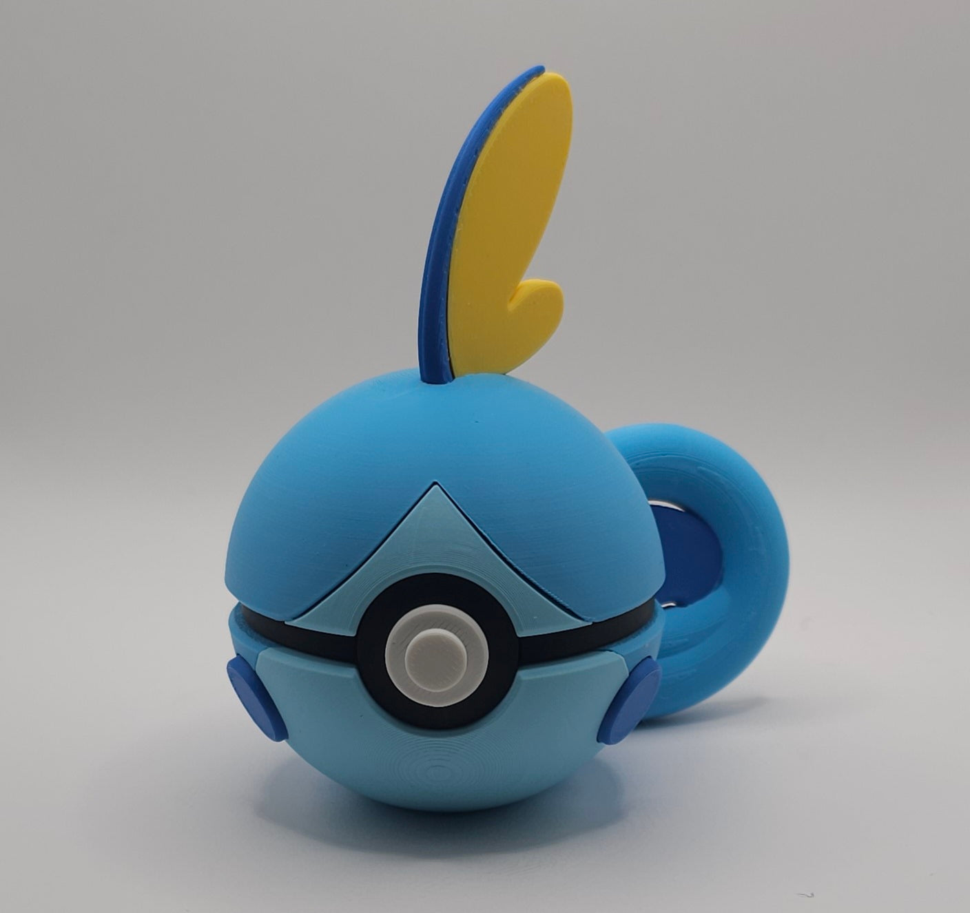 Pokemon Character Design- 3D Printed Pokeball- Sobble- Unique Display Collectible