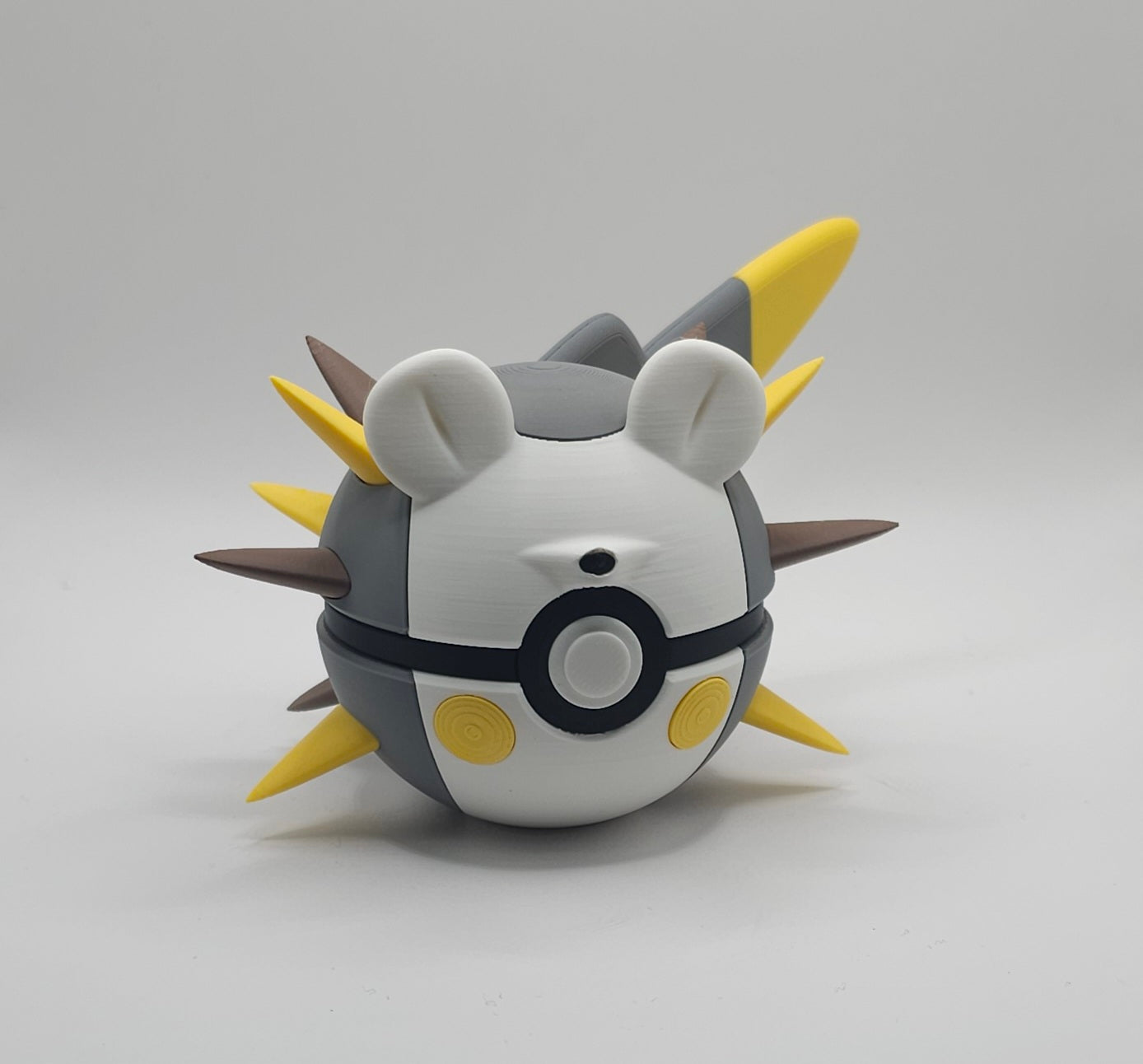 Pokemon Character Design- 3D Printed Pokeball- Togedemaru- Unique Display Collectible