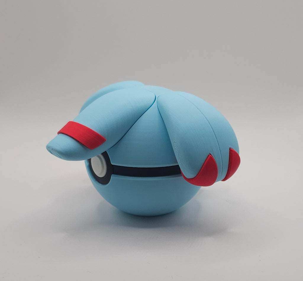 Pokemon Character Design- 3D Printed Pokeball- Phanpy- Unique Display Collectible