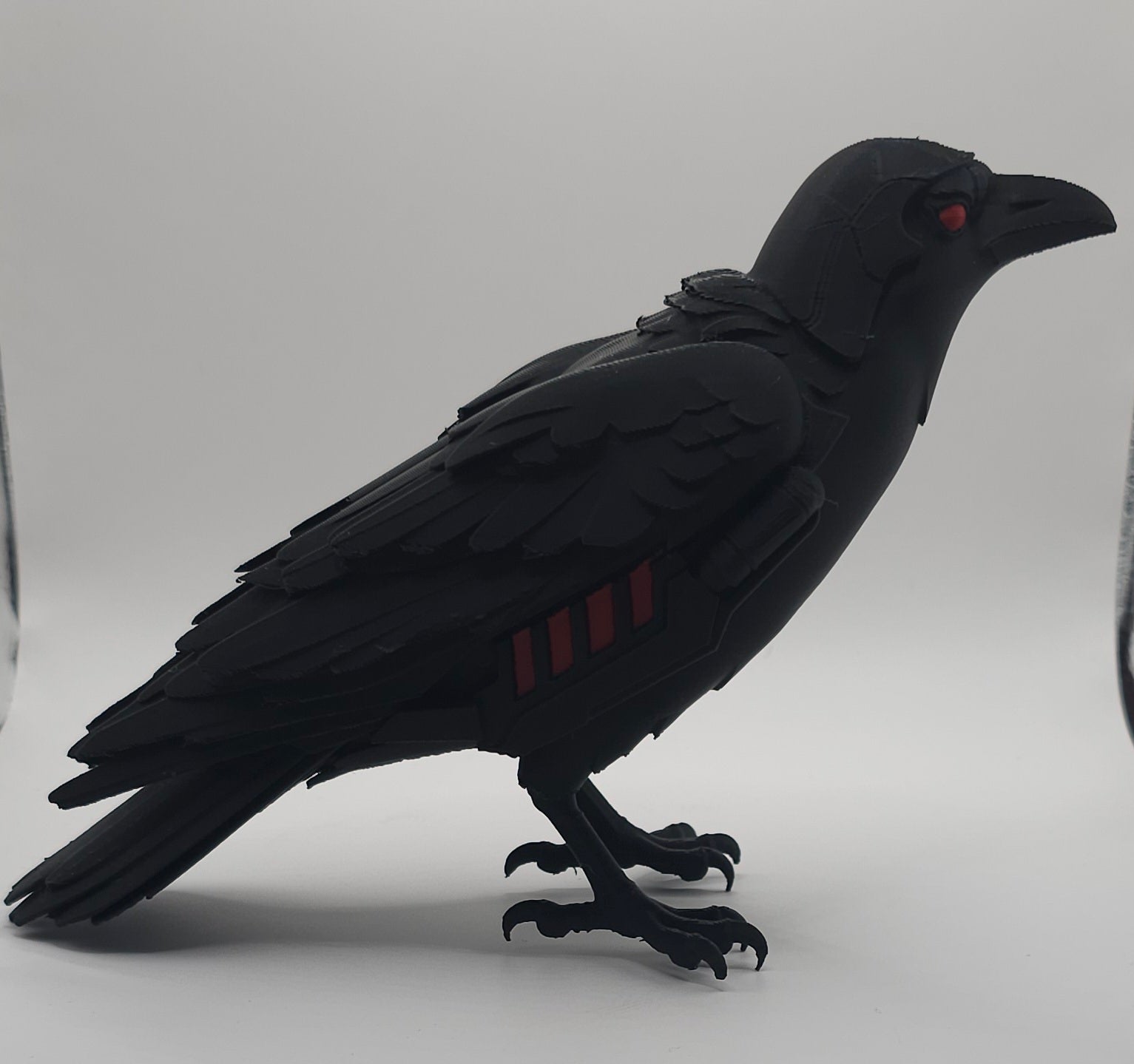 Mephisto Bird- 3D Printed Figure- Unique Display Collectible