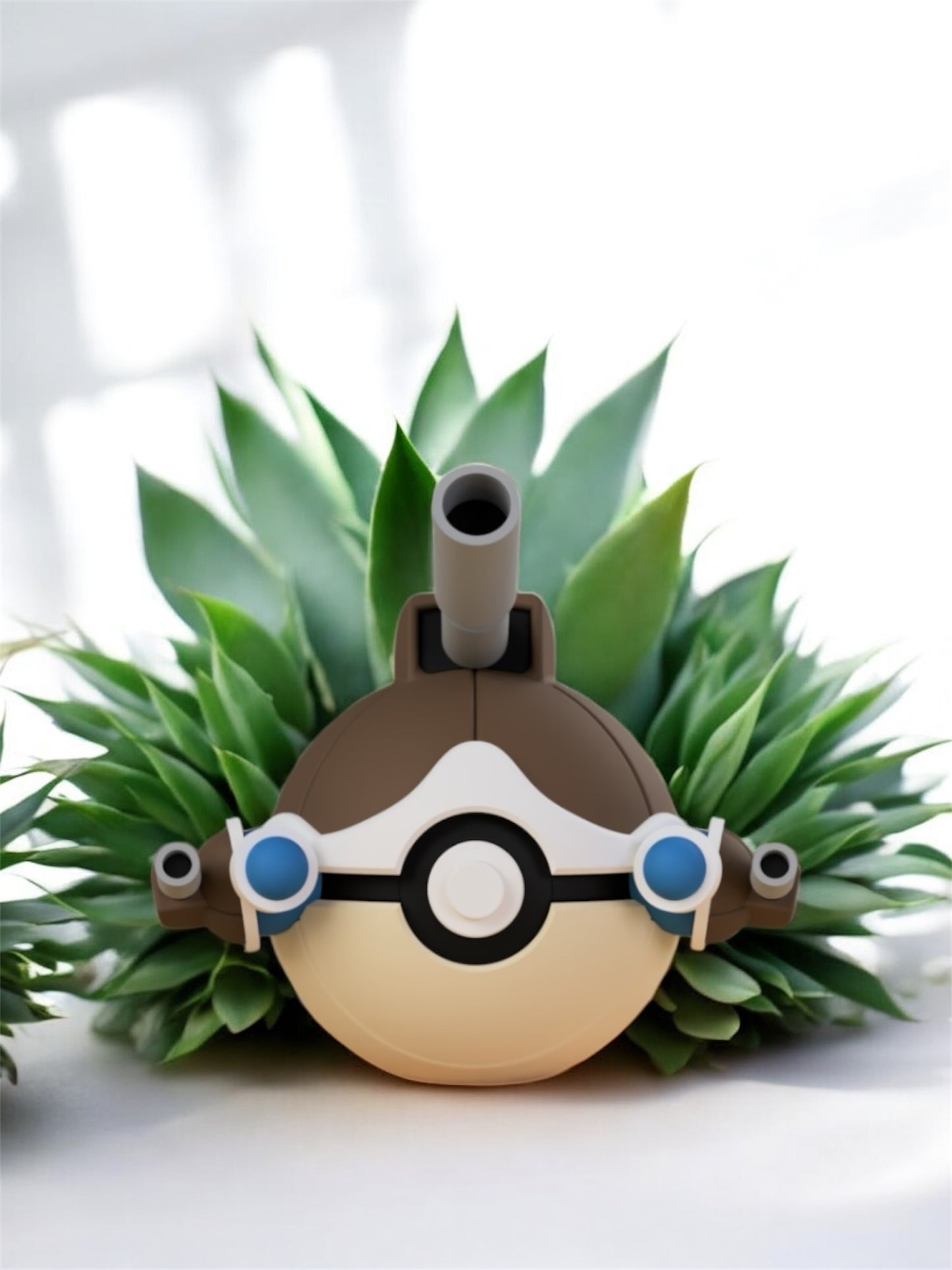 Pokemon Character Design - 3D Printed Pokeball - Mega Blastoise - Unique Display Collectible