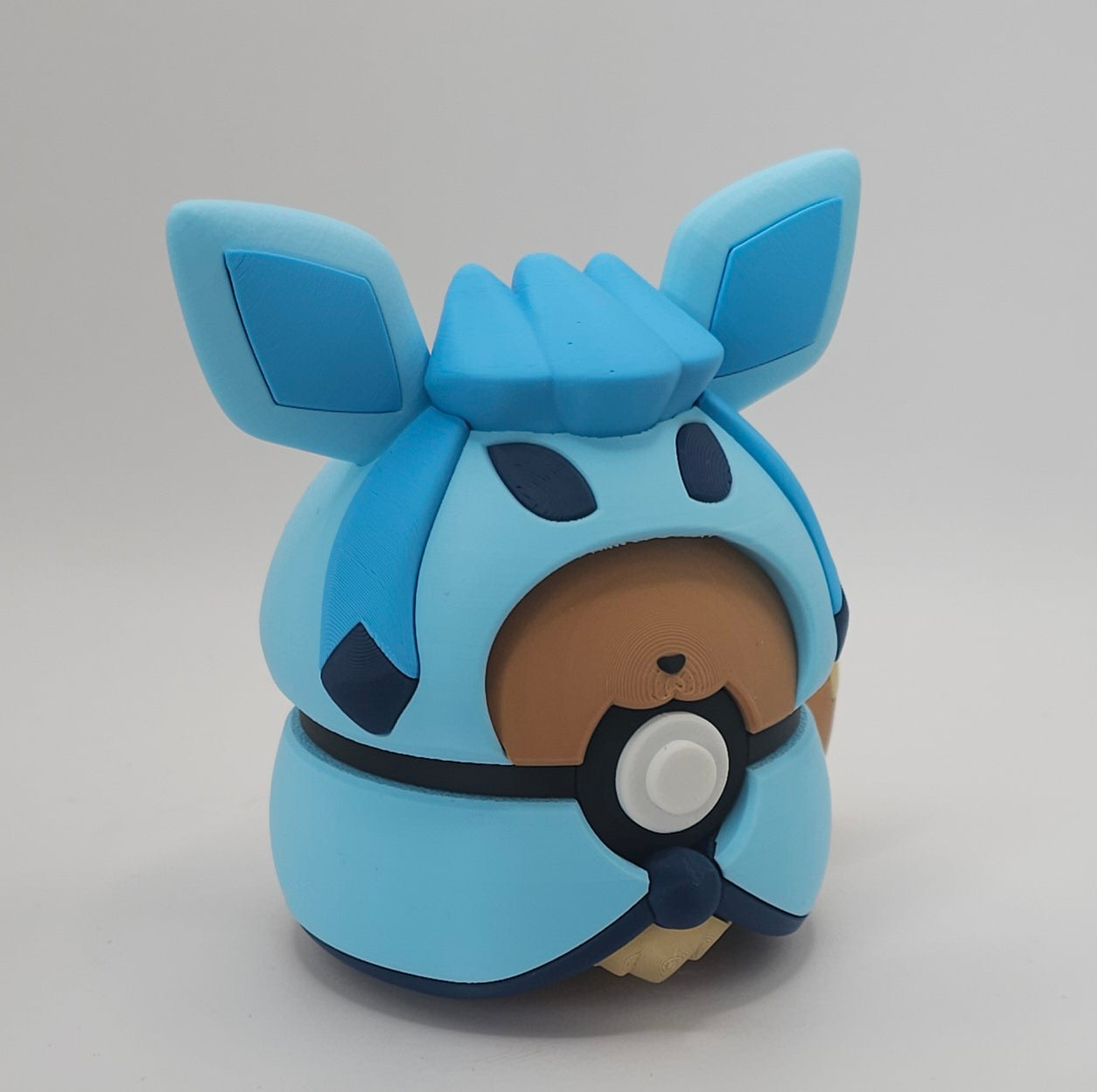 Pokemon Eeveelutions Poncho Design- 3D Printed Pokeball- Unique Display Fan Art Collectible