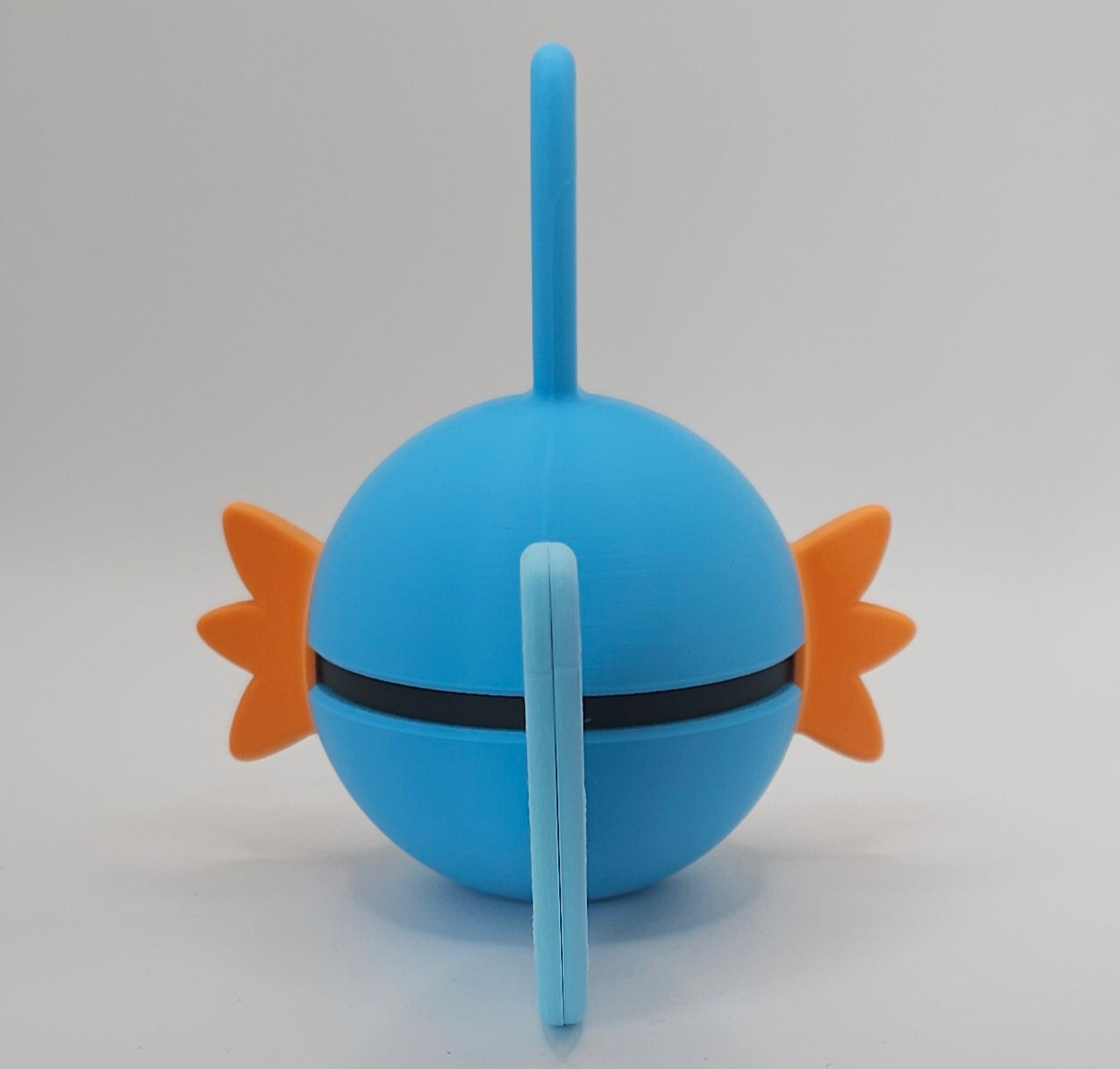 Pokemon Character Design- 3D Printed Pokeball- Mudkip- Unique Display Collectible