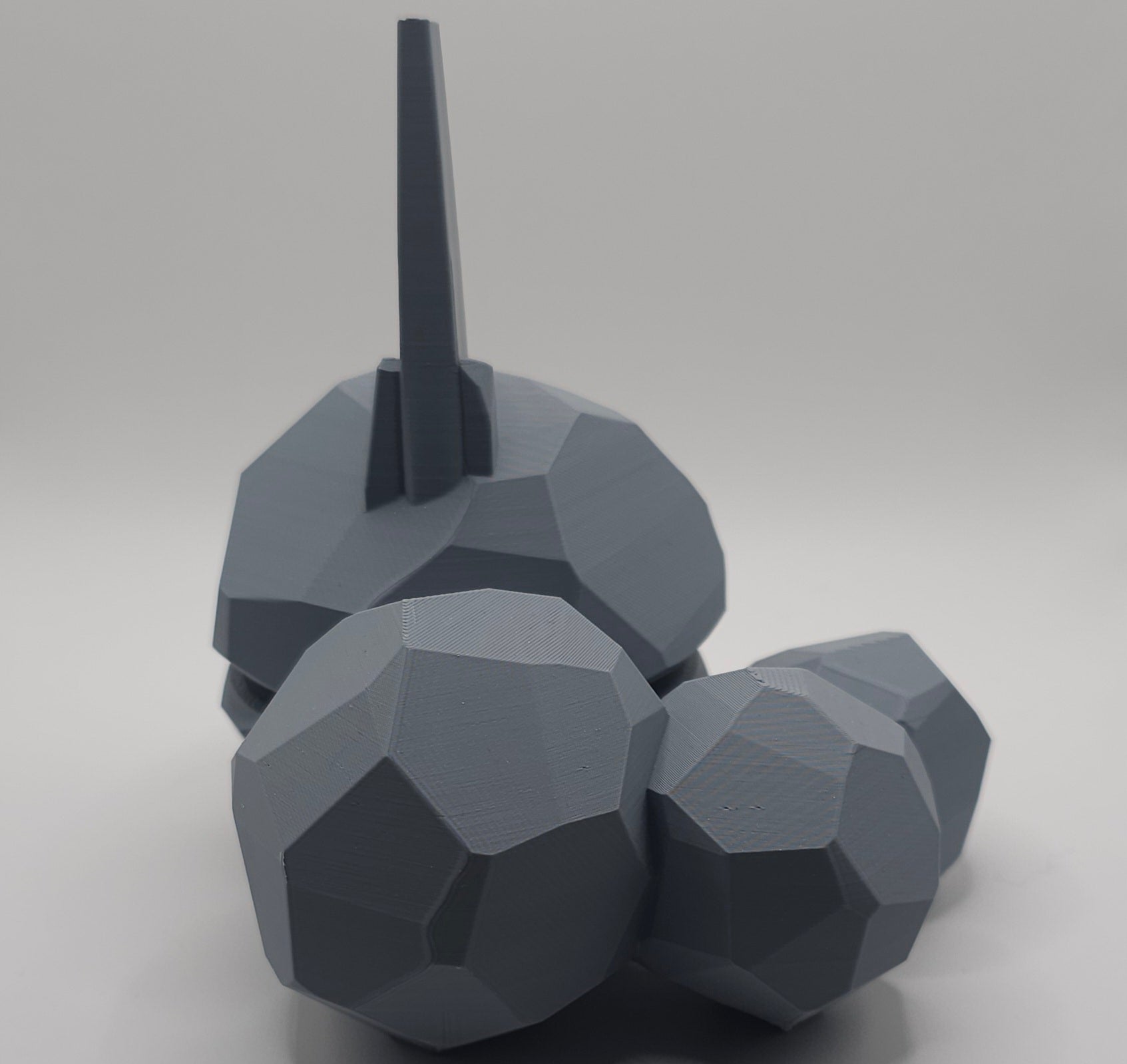 Pokemon Character Design - 3D Printed Pokeball - Onix - Unique Display Collectible
