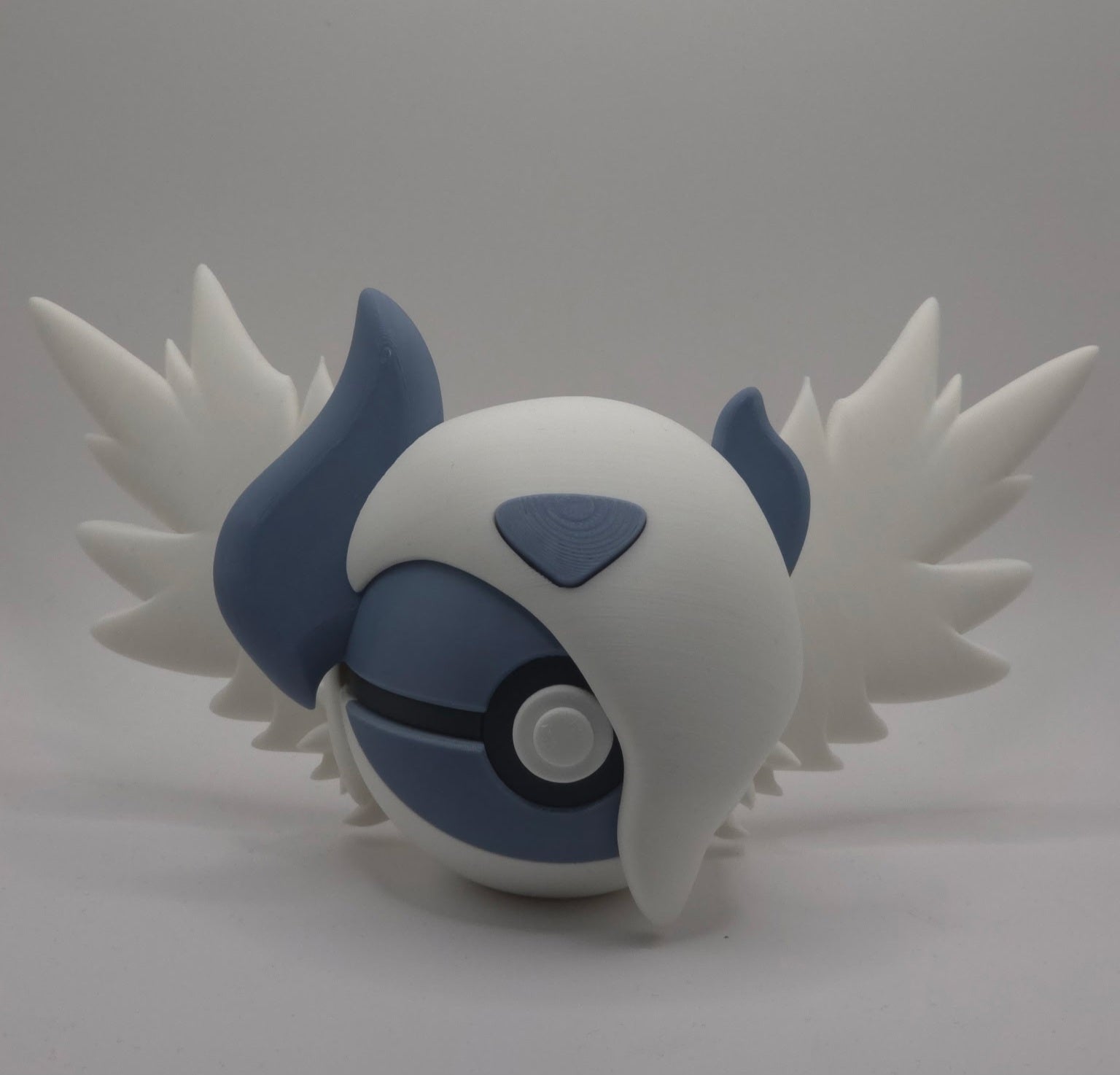 Pokemon Character Design- 3D Printed Pokeball- Mega Absol- Unique Display Collectible