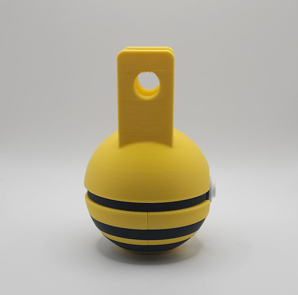 Pokemon Character Design- 3D Printed Pokeball- Elekid- Unique Display Collectible