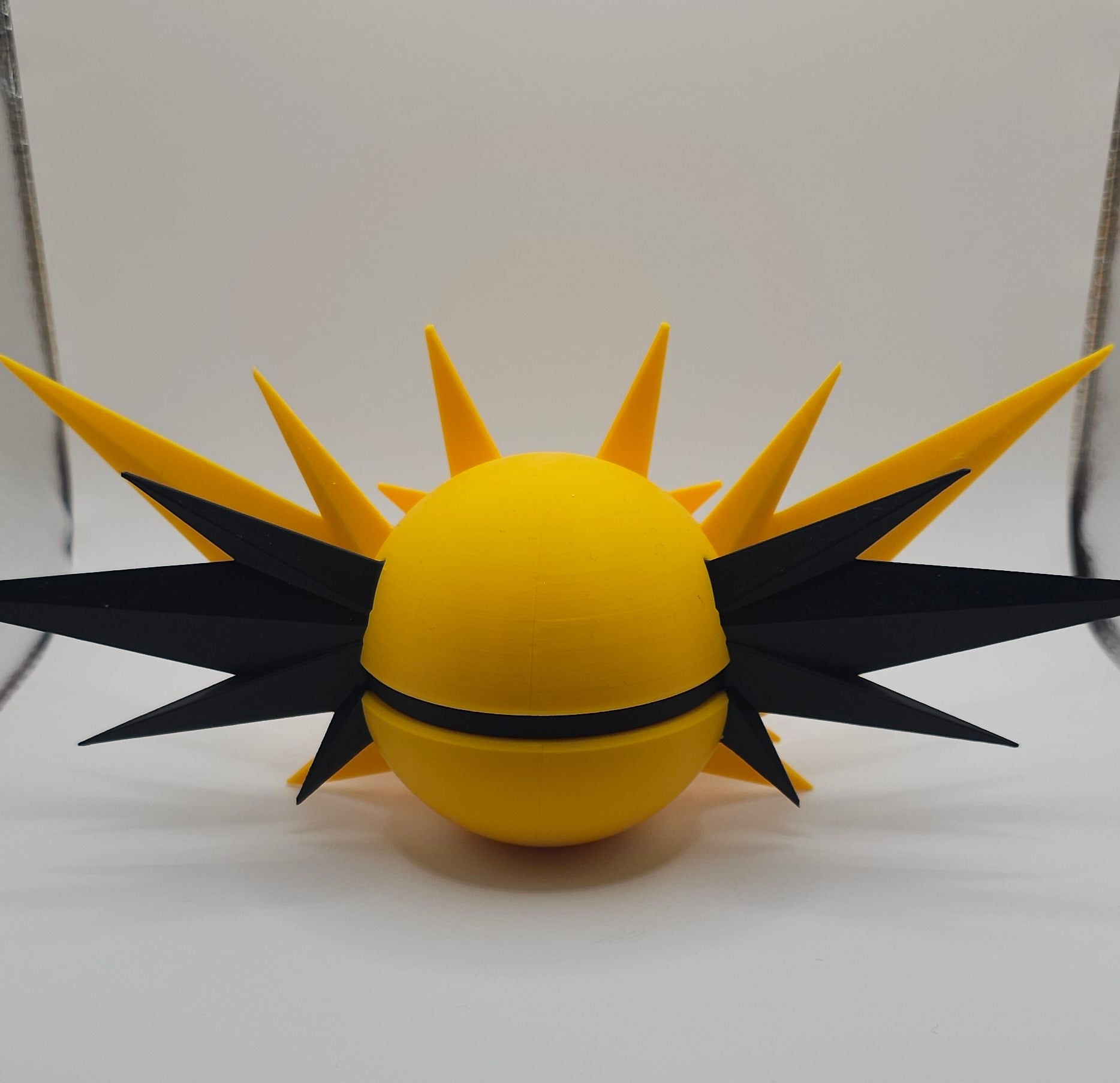 Pokemon Character Design - 3D Printed Pokeball - Zapdos - Unique Display Collectible