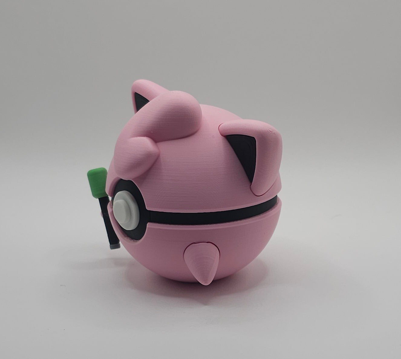 Pokemon Character Design 3D Printed Pokeball - Jigglypuff - Unique Display Collectible