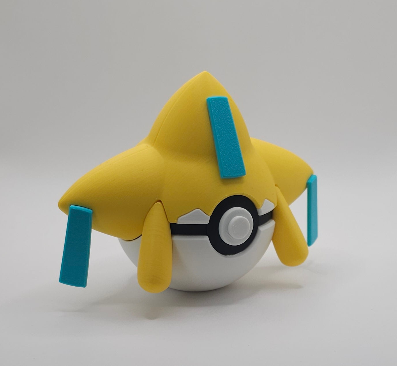 Pokemon Character Design - 3D Printed Pokeball - Jirachi - Unique Display Collectible