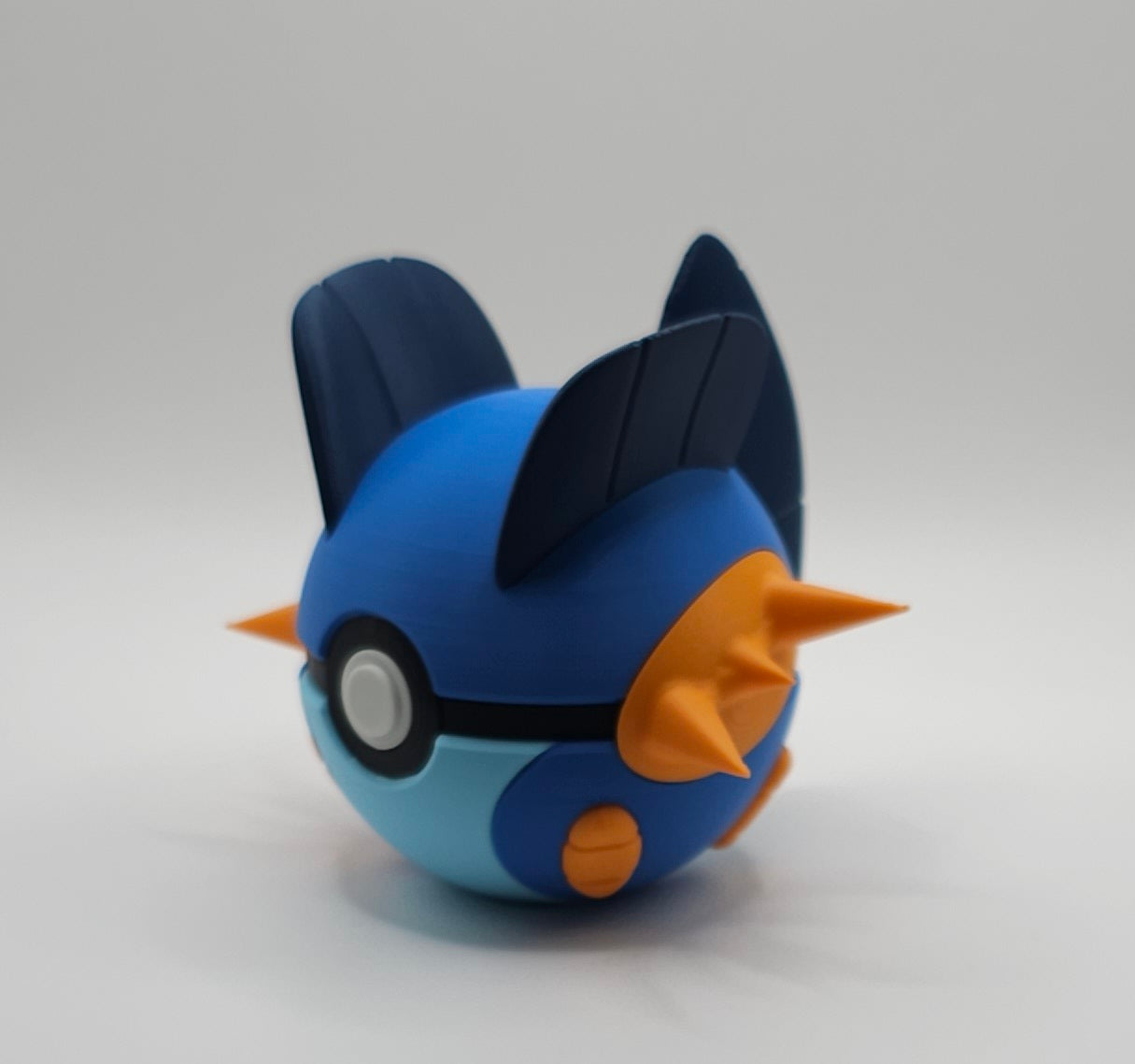 Pokemon Character Design- 3D Printed Pokeball- Swampert - Unique Display Collectible