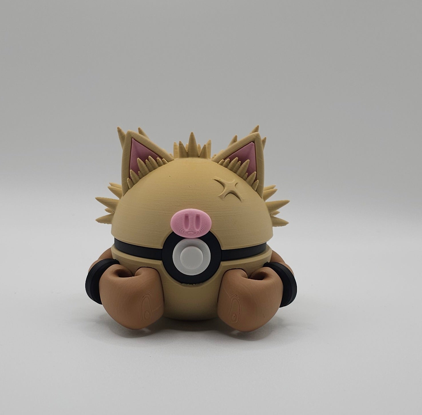 Pokemon Character Design 3D Printed Pokeball - Primeape - Unique Display Collectible