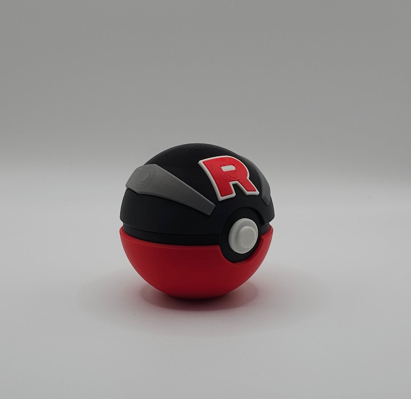 Pokemon Team Rocket Great Ball Design- 3D Printed- Unique Display Collectible