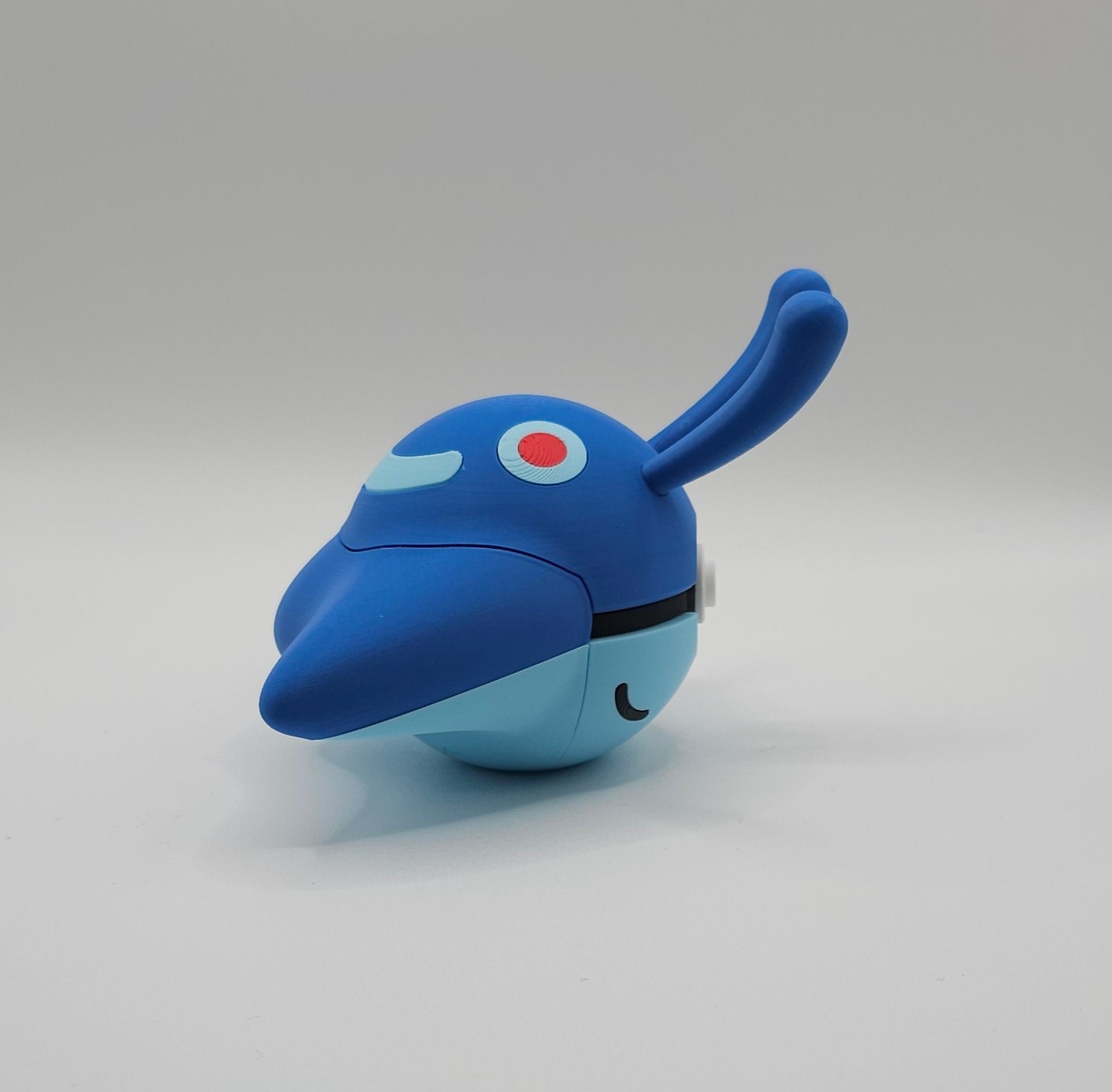 Pokemon Character Design- 3D Printed Pokeball- Mantyke- Unique Display Collectible