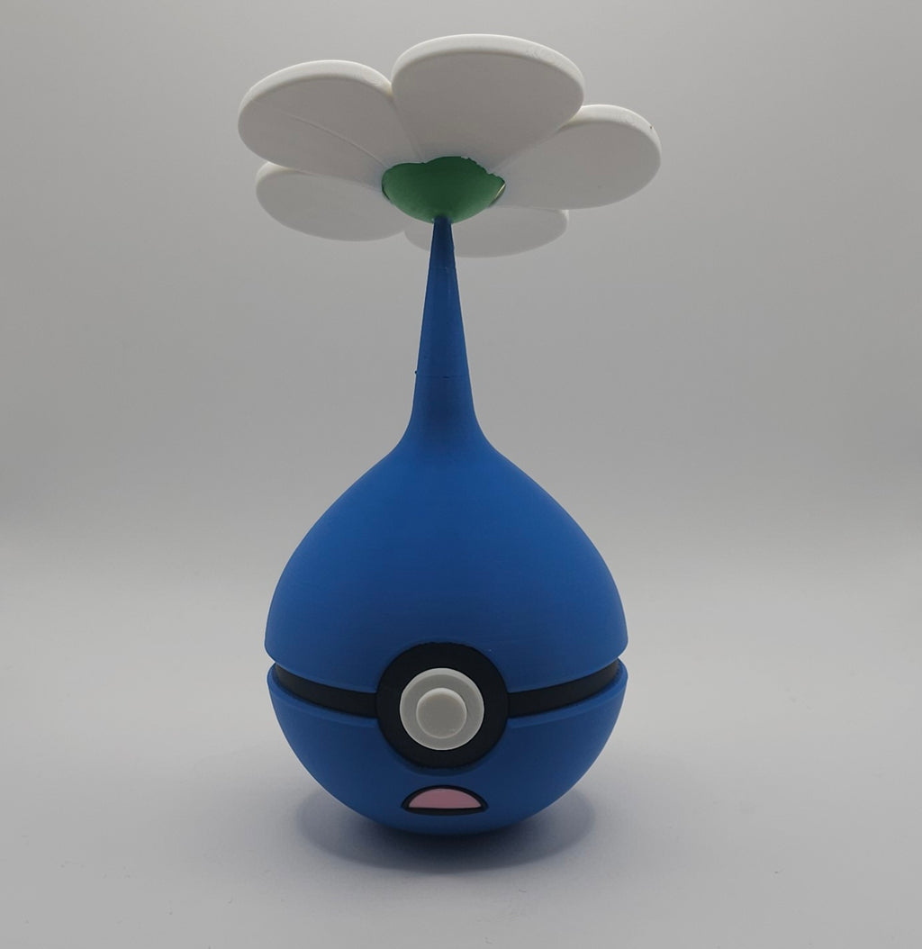 Pikmin Character Design- 3D Printed Display Ball- Unique Fan Art Collectible