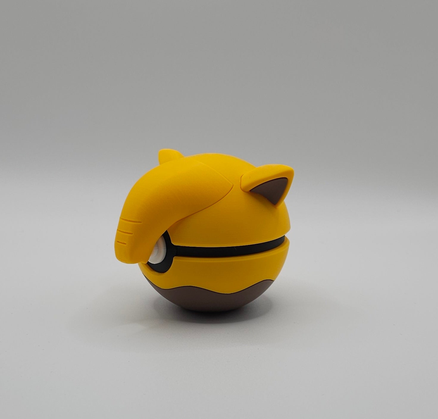 Pokemon Character Design- 3D Printed Pokeball- Drowzee- Unique Display Collectible