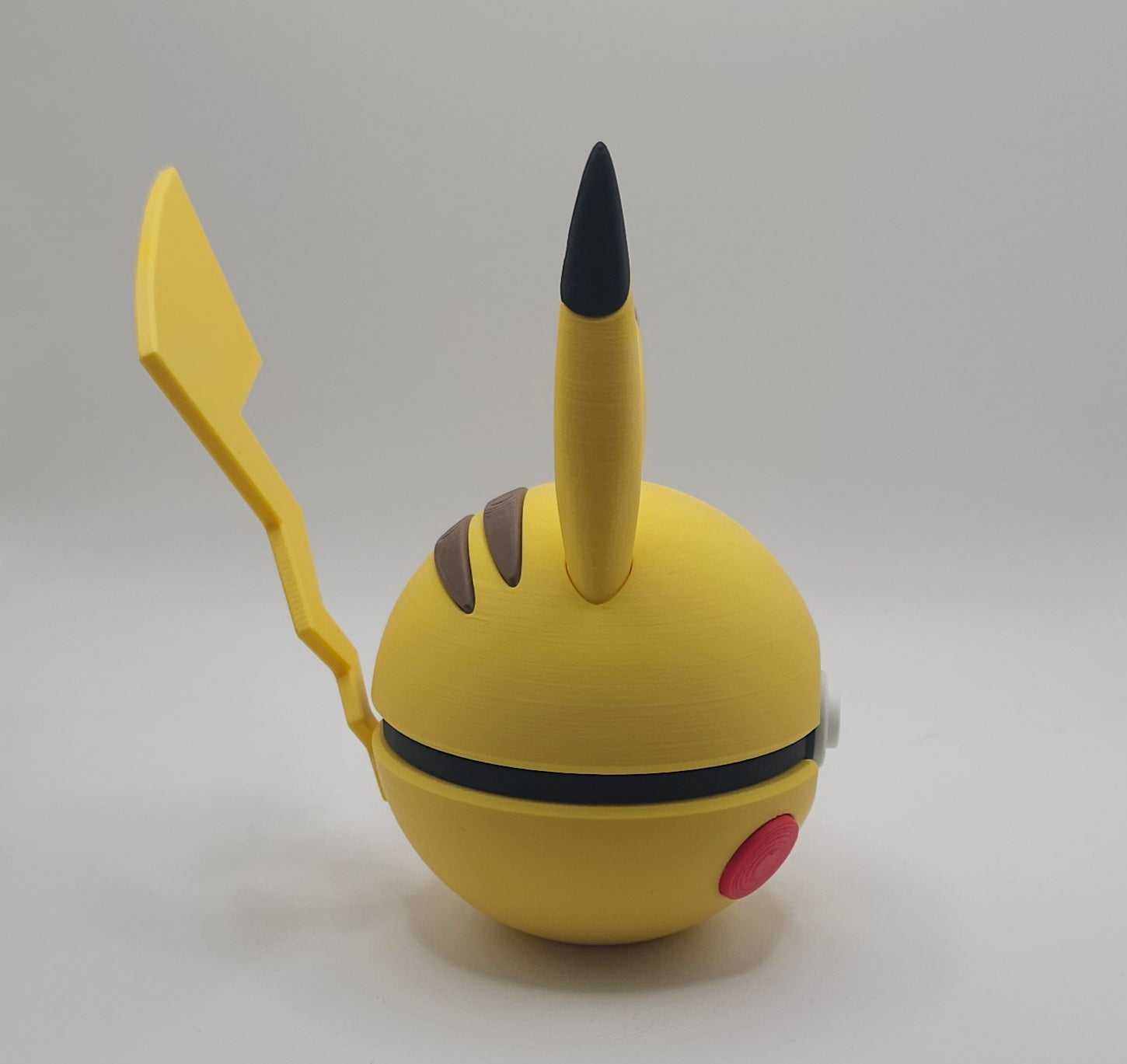 Pokemon Character Design 3D Printed Pokeball - Pikachu - Unique Display Collectible